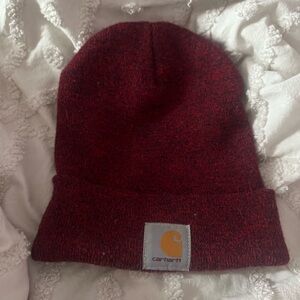 Carhartt Maroon Knit Beanie